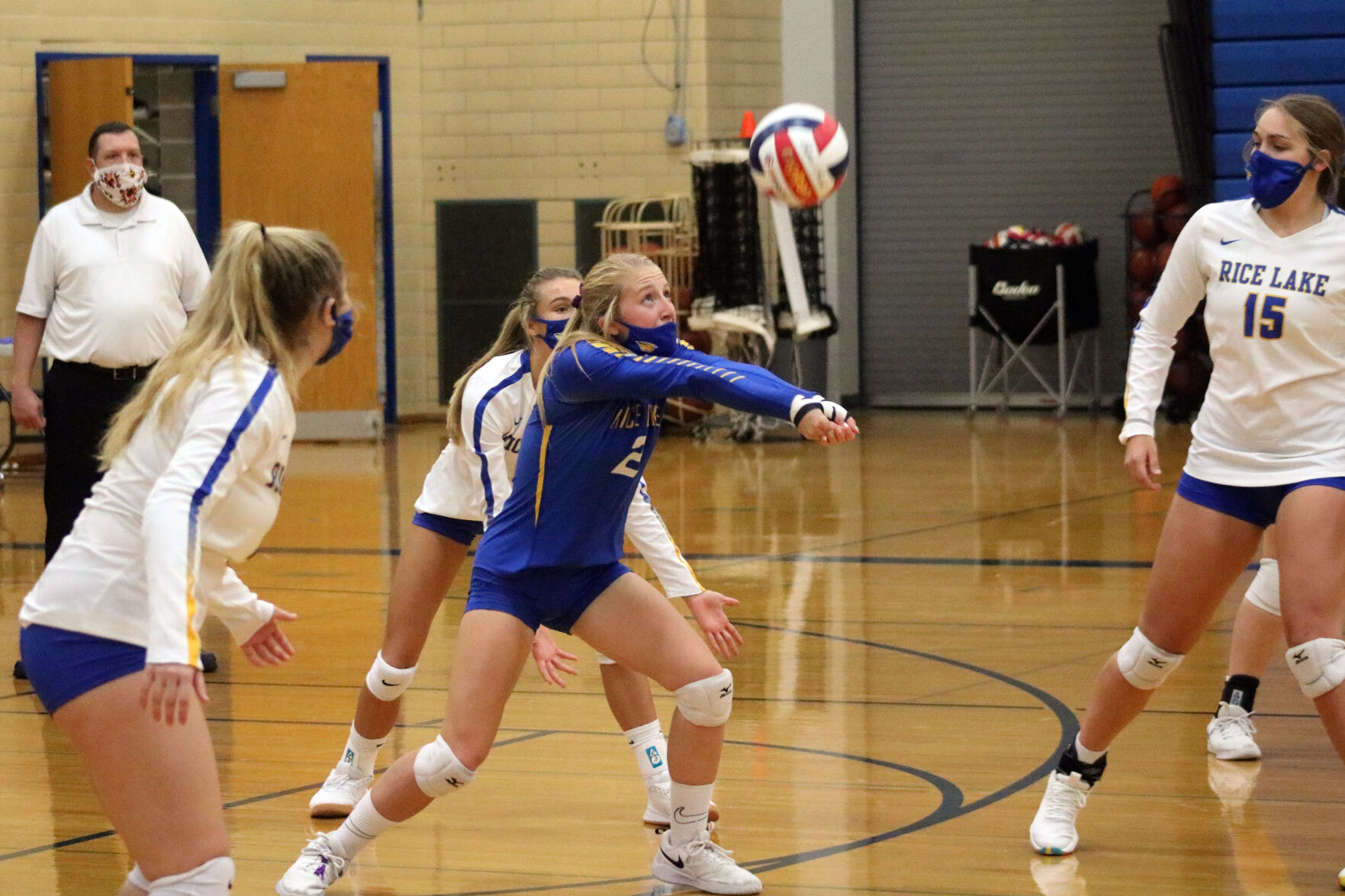 Rice Lake volleyball vs. Hudson 10-5-20
